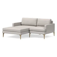 Andes Small 2-Piece Chaise Sectional (67") | West Elm