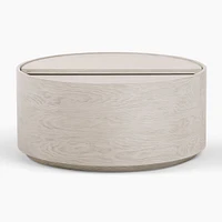 Volume Round Storage Drum Coffee Table | Modern Living Room Furniture West Elm