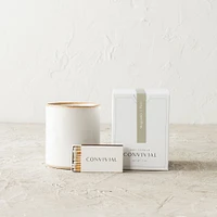 Convivial Magnolia & Pine Minimal Candle | West Elm