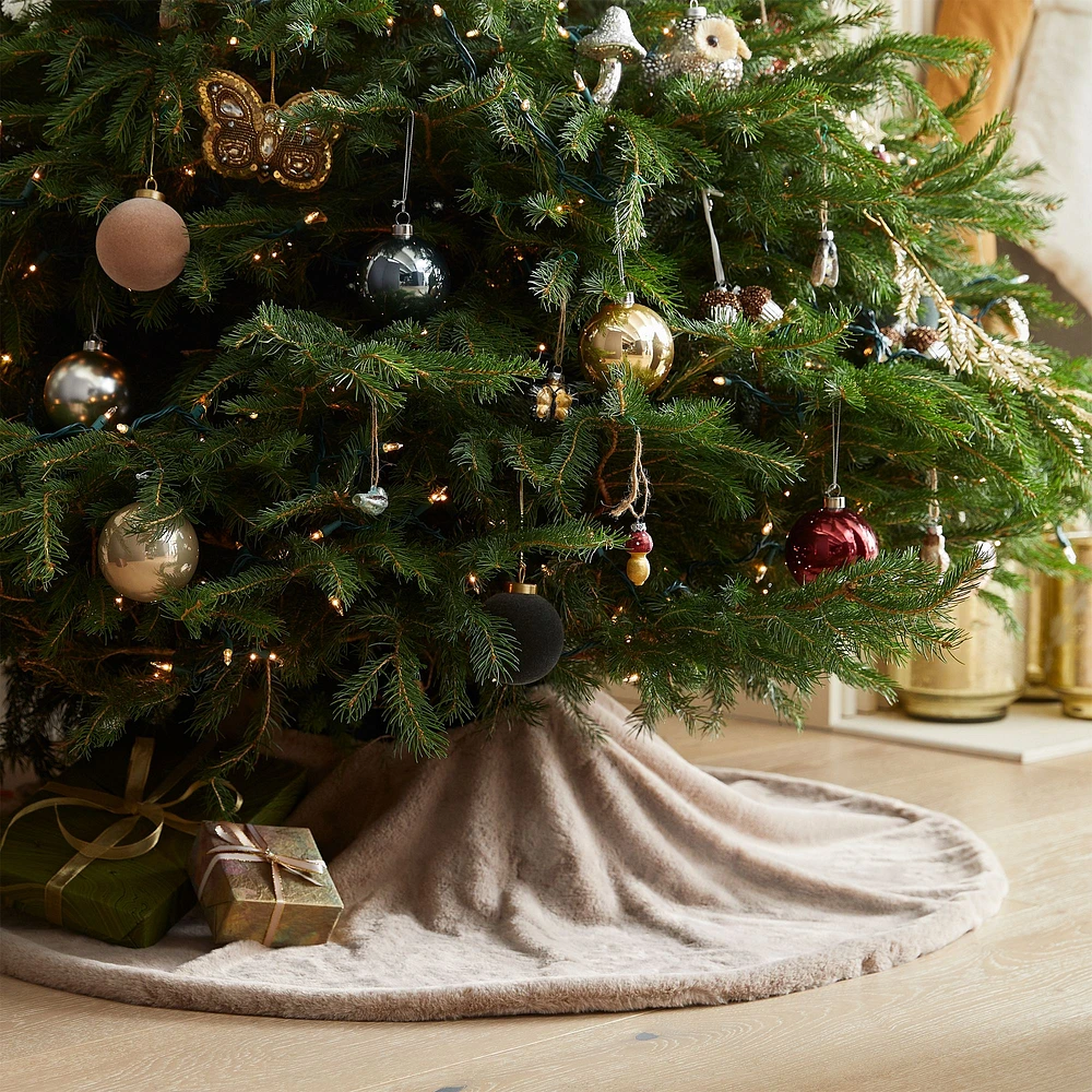 Faux Fur Tree Skirt | West Elm