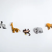 Nivas Collection Felted Safari Animal Garland | West Elm