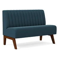 Novak Banquette - Vertical Channel Tufting | West Elm