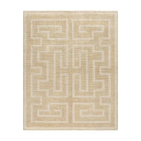 Ali Hand-Knotted Rug, 6'x9', Natural/Ivory