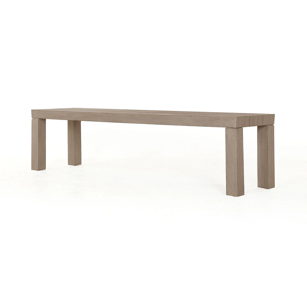 Modern Teak Outdoor Dining Bench (72") | West Elm