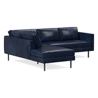 Axel 2 Piece Terminal Chaise Sectional | Sofa With West Elm