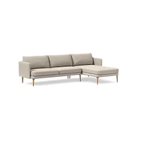 Auburn 2-Piece Chaise Sectional (107") | West Elm