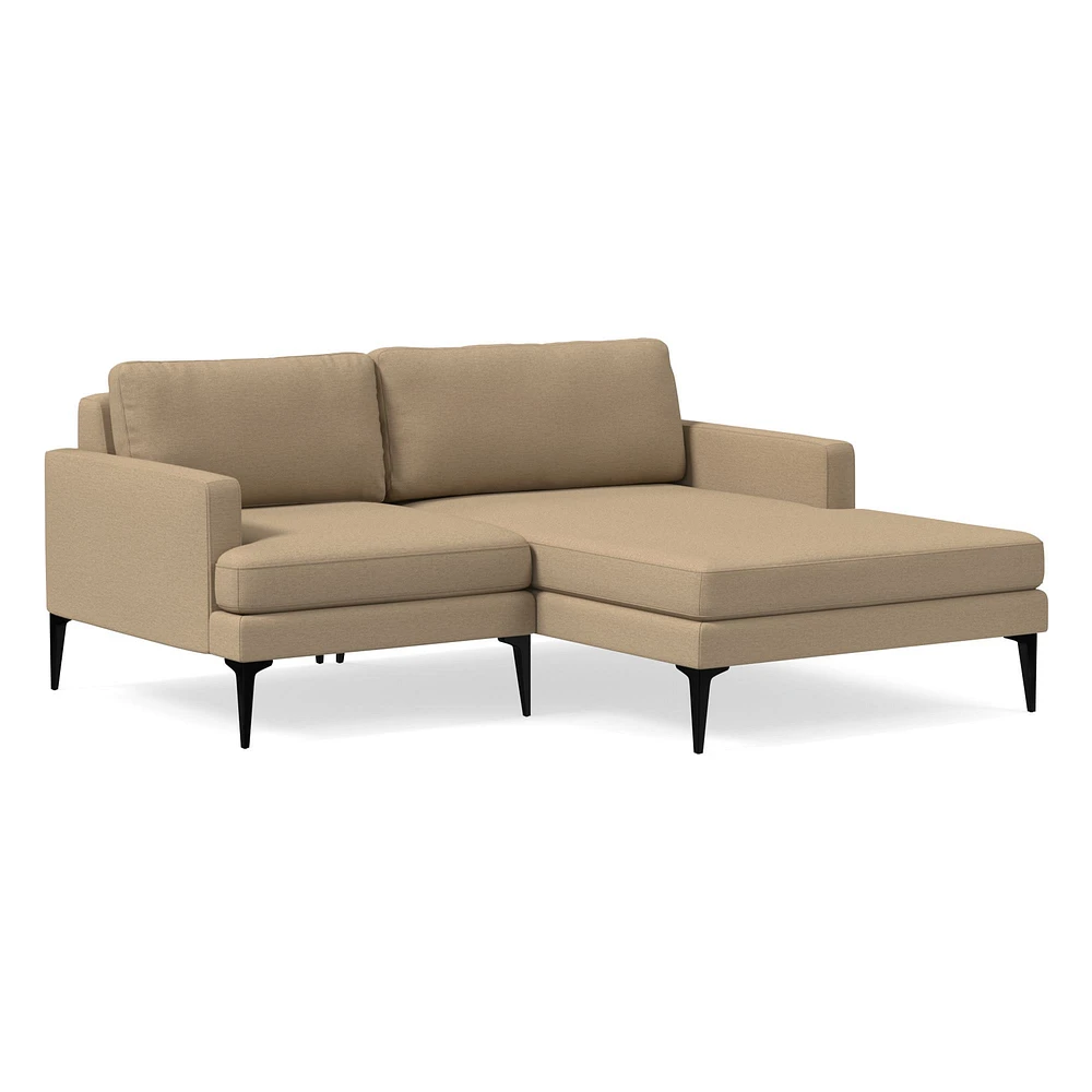 Andes Small 2-Piece Chaise Sectional (67") | West Elm