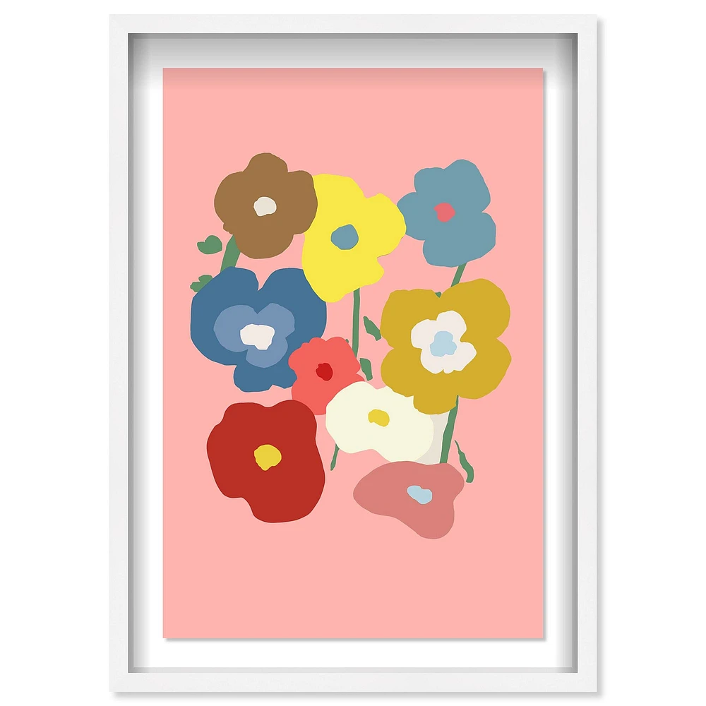 Floral Garden Framed Shadowbox Wall Art | West Elm