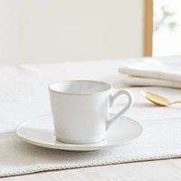 Costa Nova Beja Teacup & Saucers (Set of 4) | West Elm