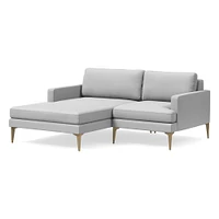 Andes Small 2-Piece Chaise Sectional (67") | West Elm