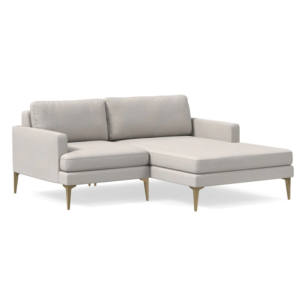 Andes Small 2-Piece Chaise Sectional (67") | West Elm