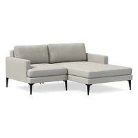 Andes Small 2-Piece Chaise Sectional (67") | West Elm