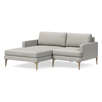 Andes Small 2-Piece Chaise Sectional (67") | West Elm