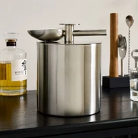 Streamline Metal Bar Ice Bucket w/ Scoop | West Elm