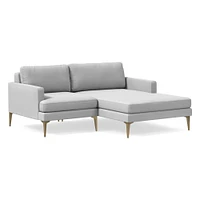 Andes Small 2-Piece Chaise Sectional (67") | West Elm