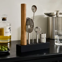 Streamline Metal Bar Tools w/ Stand | West Elm