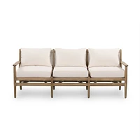 Rope Back Outdoor Sofa | West Elm