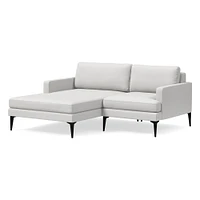 Andes Small 2-Piece Chaise Sectional (67") | West Elm