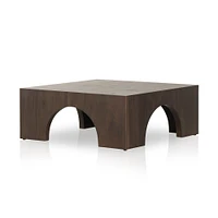 Modern Arches Square Coffee Table (40") | West Elm