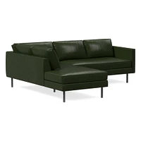 Axel 2 Piece Terminal Chaise Sectional | Sofa With West Elm