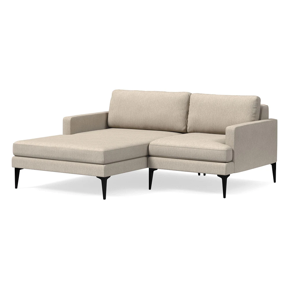 Andes Small 2-Piece Chaise Sectional (67") | West Elm