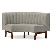 Novak Banquette - Vertical Channel Tufting | West Elm