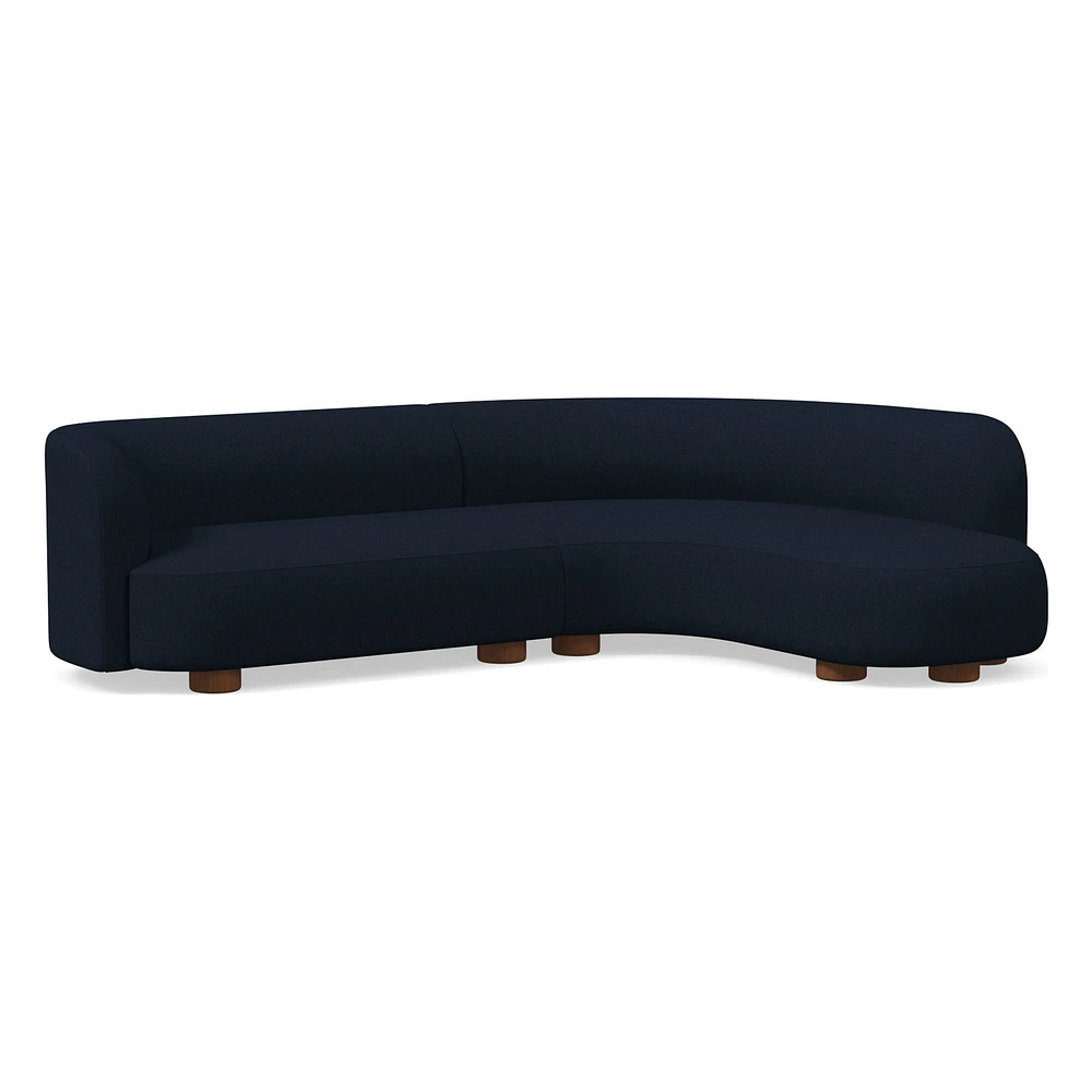 Laurent 2-Piece Wedge Chaise Sectional (111.5") | West Elm