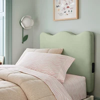 No Nail Wave Headboard | West Elm