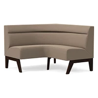 Novak Banquette - Horizontal Tufting | West Elm