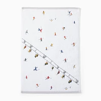 Skiers Hand Towel | West Elm