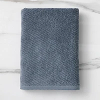 Diagonal Ribbed Towels | West Elm