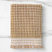 Textured Stripe Towel | West Elm