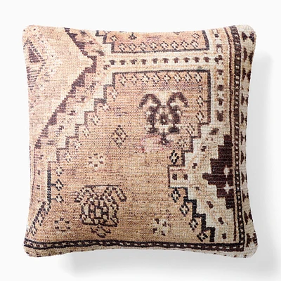 Delia Pillow Cover, 20x20, Rosewood