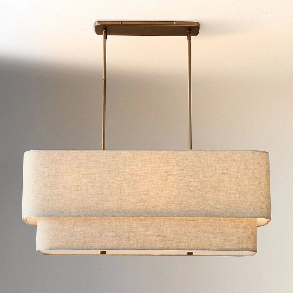 Aleena Linear Chandelier (36") | West Elm