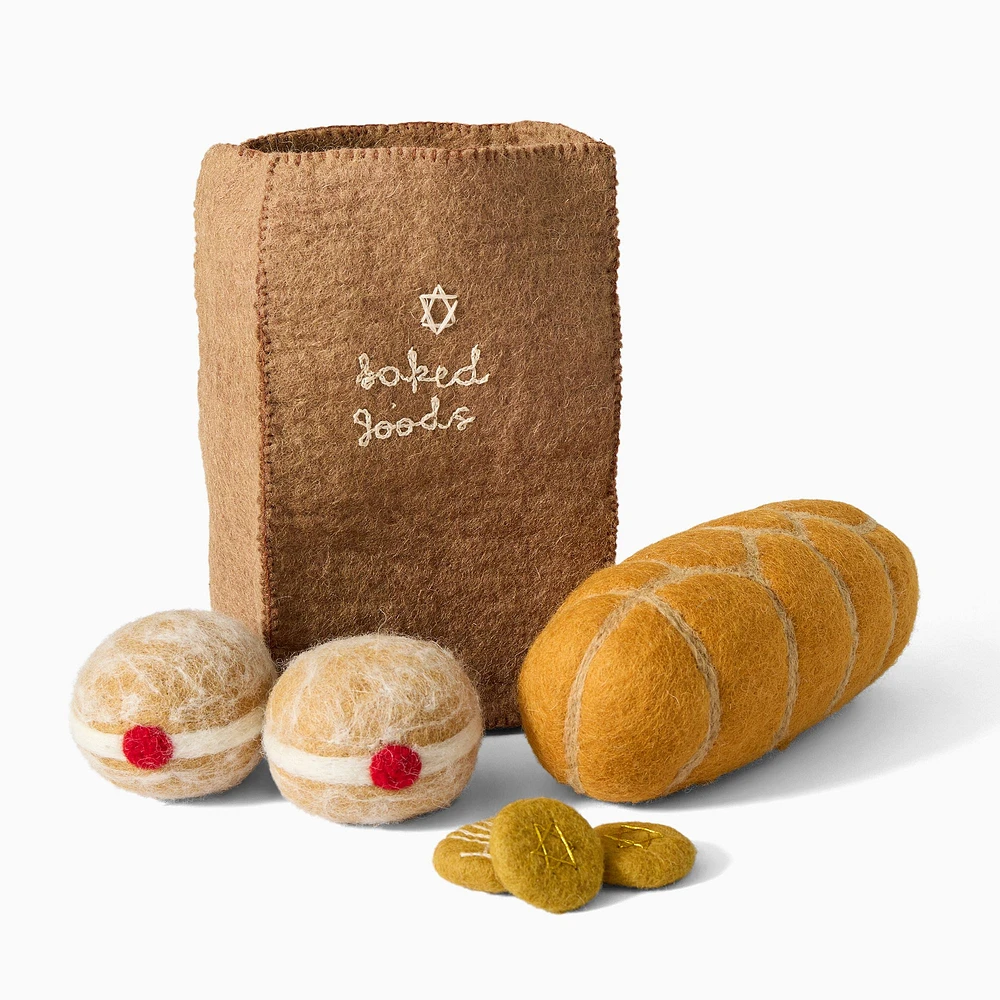 Hanukkah Bakery Felt Food Set | West Elm