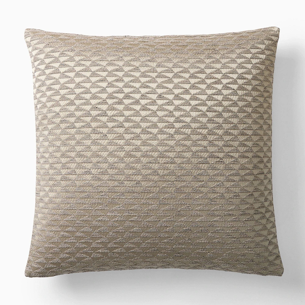 Geo Brocade Pillow Cover | West Elm