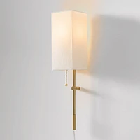 Linear Torch Plug-In Sconce (23"–47") | West Elm