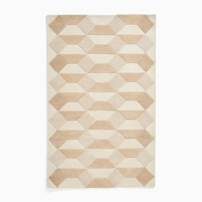 Faceted Tile Rug | West Elm