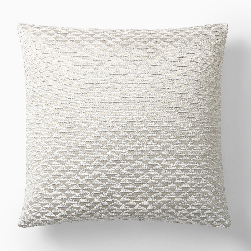 Geo Brocade Pillow Cover | West Elm