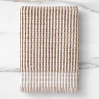 Textured Stripe Towel | West Elm