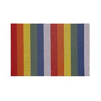 Chilewich Easy-Care Pride Stripe Doormat, 18"X28", Multi