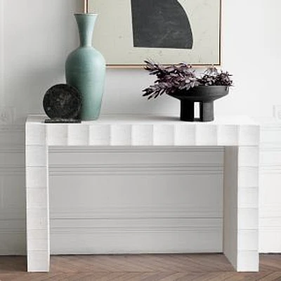 Luisa 48" Entry Console Table, Winterwood