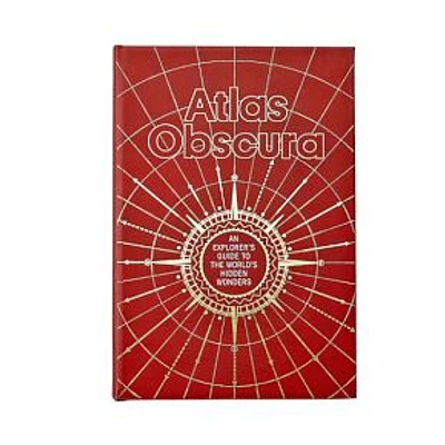 Atlas Obscura, Bonded Leather, Red