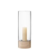 Lotta Glass & Wood Vase | West Elm