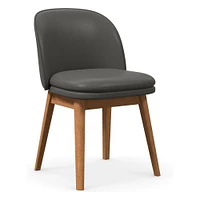 Wayne Leather Side Dining Chair | West Elm