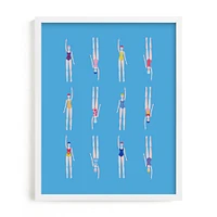 Nadadoras Framed Wall Art By Minted for West Elm Kids |