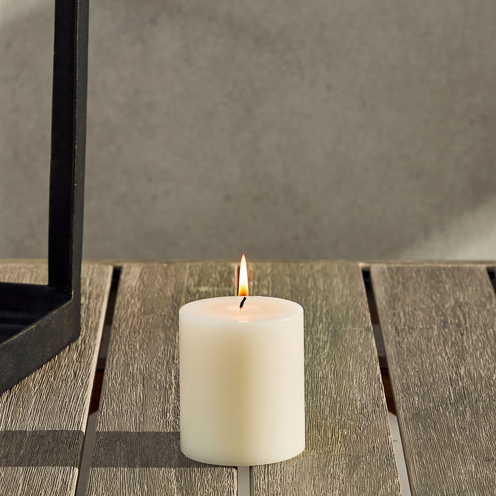 Citronella Pillar Candle, 3x3