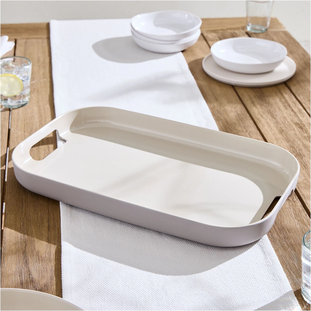 Kaloh Melamine Outdoor Serving Tray | West Elm