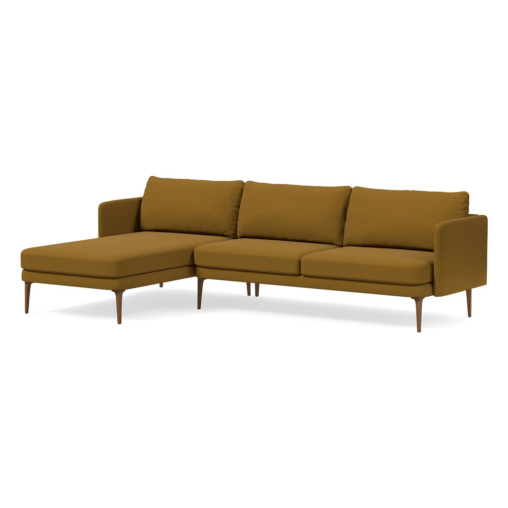 Auburn 2-Piece Chaise Sectional (107") | West Elm