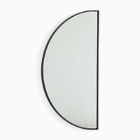 Half-Moon Metal Wall Mirror | West Elm